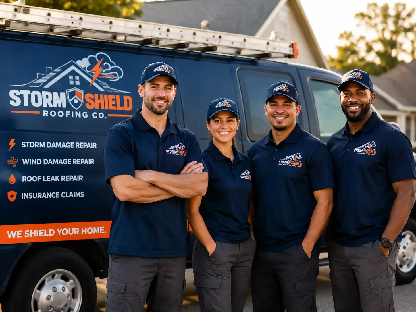 Storm Damage Roof Repair company in Great Lakes, IL